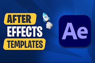 edit video templates in after effects or premiere pro