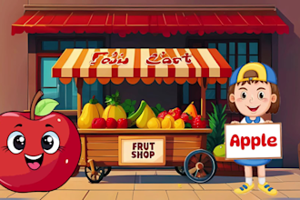 create kids learning and nursery rhyme educational videos