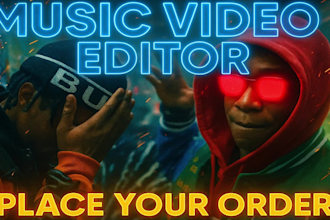 edit a trendy and synced music video