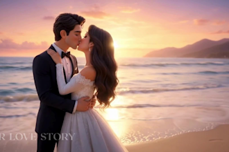 create 3d pixar ai proposal video 3d romantic storytelling 3d ai proposal videos