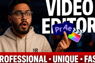 edit eye catching promotional videos that convert viewers into customers