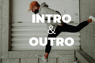 do youtube intro video trailer in 4k quality