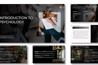 design slides for teaching or training