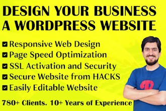 create your perfect wordpress website