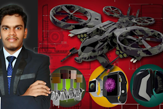 do 3d modeling, product design and rendering in solidworks