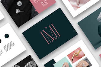 design brand logo, brand identity or brand guidelines
