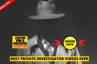 create unlimited custom private investigator  explainer video