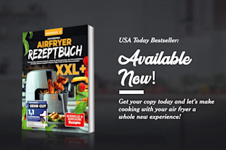 create 3d book trailer, cinematic book promo, flipping book video