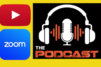 do podcast video editing for you tube,zoom video editing