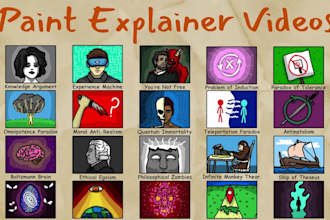 do the paint explainer style video