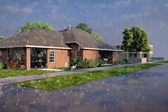create realistic 3d architectural walkthrough animation and renders in lumion