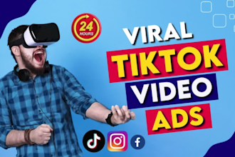 make  tik tok video ads for ecommerce and dropshipping