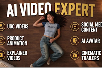 create ai animated and ai realistic promotional video ads