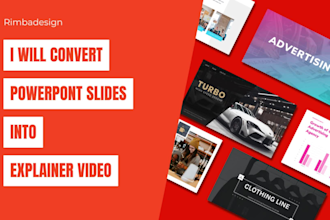 convert your powerpoint slides into an explainer video