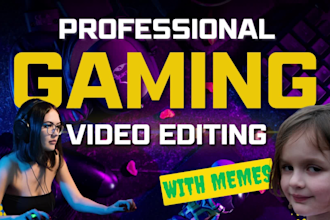 be your funny game video editing for youtube videos
