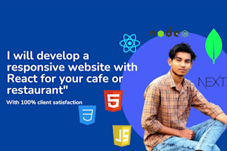 create modern restaurant booking site with cms and conversion features