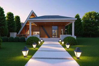 backyard landscape design, pool, garden as a landscape architect