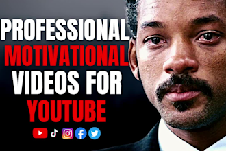 create professional video editing for motivational content