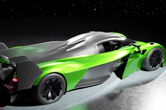 3d model, do 3d animation and 3d render any type of car