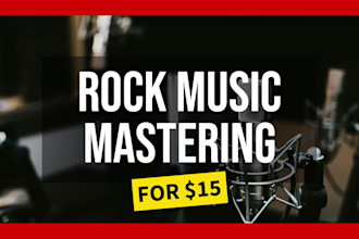 professionally master your rock metal djent alternative song