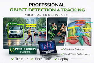 do any object detection, segmentation and tracking on any custom dataset