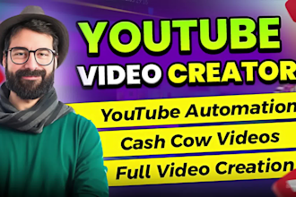 make faceless youtube automation videos, or be you tube video content creator