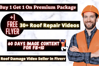make roof damage video or roof repair video