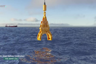 create 3d offshore and subsea industrial animation
