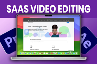 create high converting saas video editing for promo, ads, and explainer videos