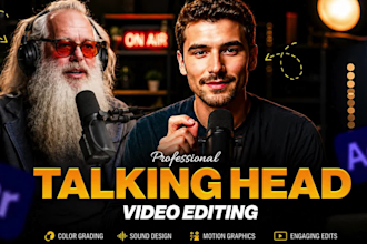 talking head youtube video editor yt short video editing and vsl that convert
