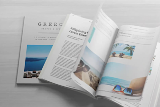 make a magazine promo video