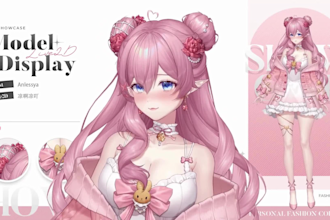 draw live2d vtuber model, vtuber rigging, 2d vtuber, live2d model using live2d