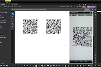 build a bulk qr code generator software with custom logo and PDF export