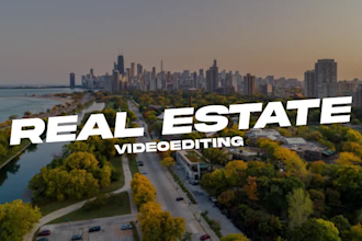do video edit for real estate tiktok and instagram