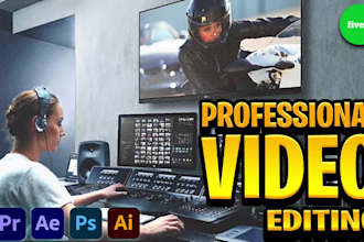 be your professional youtube video editor and cutter