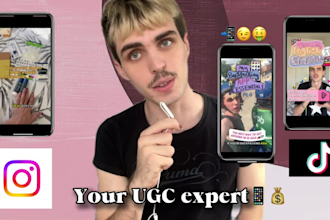 create a ugc video of your digital service or product for social media