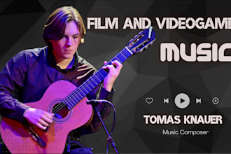 compose music for your film, game and other projects