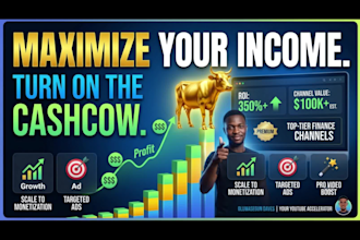 create high rpm finance cash cow videos and automated youtube channels