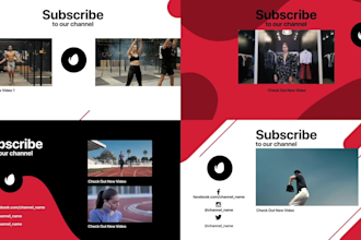 do intro outro and end screen for your youtube channel