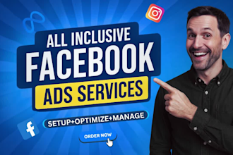 setup facebook ads campaign and instagram ads for your targeted audiences