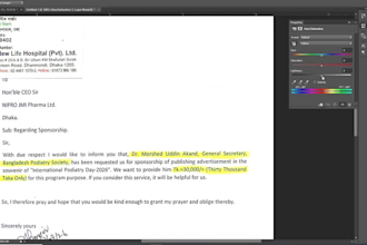 do PDF file editing and product photo editing
