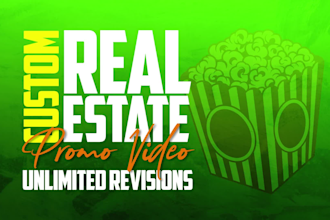 create high quality real estate promo video