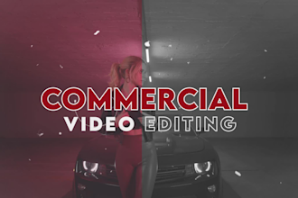 do your event promos, commercial and reels video editing