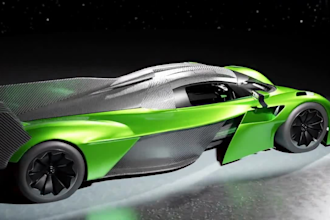 create a cinematic 3d car animation for your automotive brand
