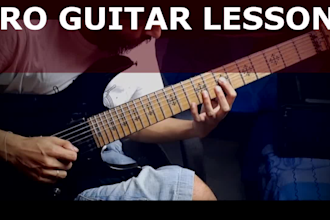 give you guitar lessons
