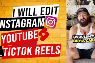 edit your reels, tiktok and youtube short videos with captions like alex hormozi