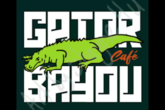 create a modern digitally drawn logo