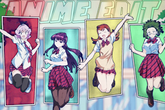create professional anime edits for you