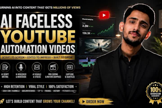 create ai faceless youtube automation videos with free demo