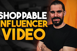 create an amazon shoppable influencer video for your product